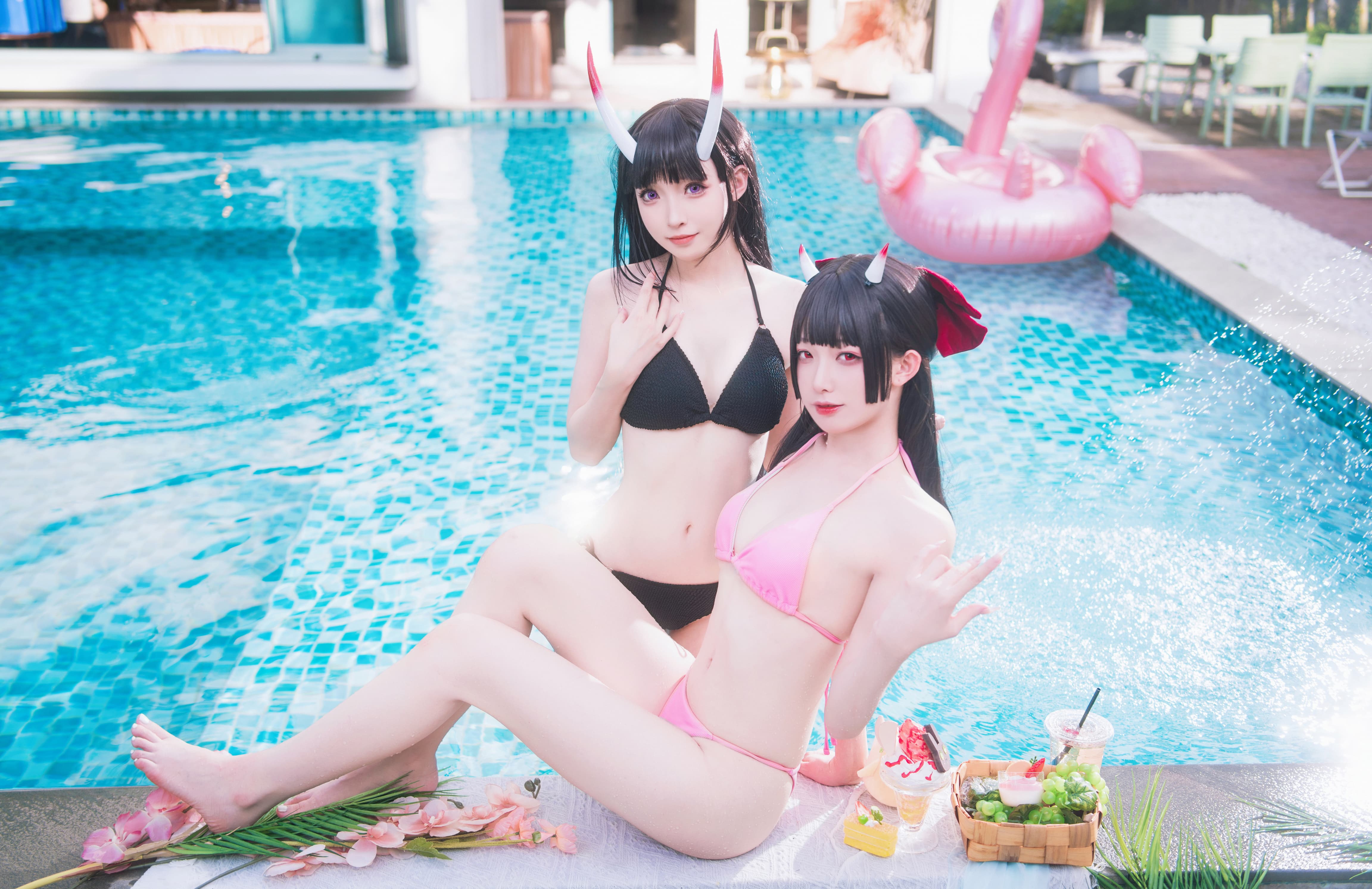 封疆疆&祖木子 - 能代x酒匂泳装 86P