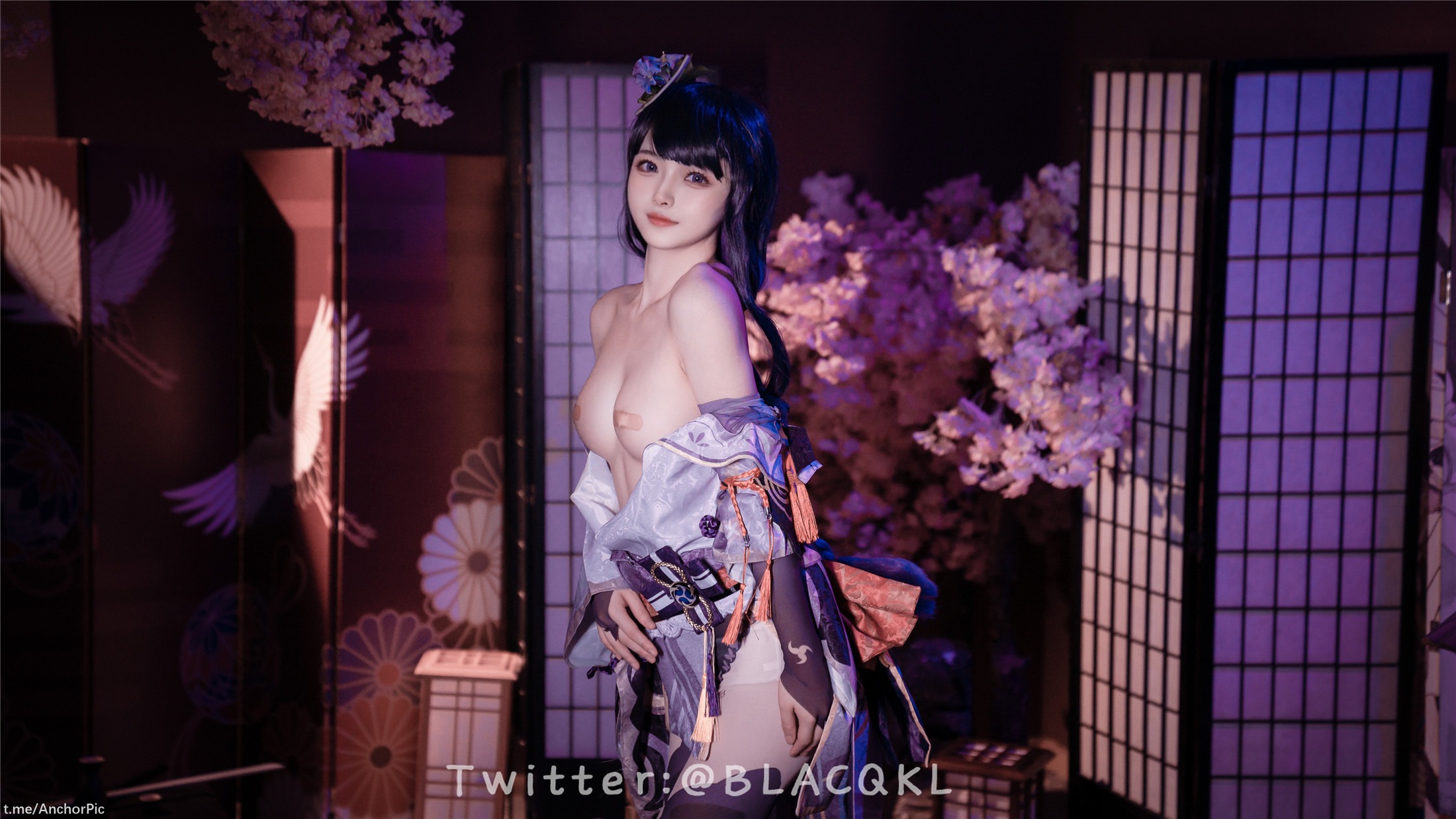 白莉爱吃巧克力 - 雷电将军 57P